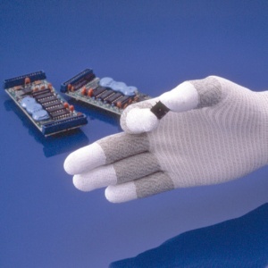ショーワグローブ　簡易包装制電ライントップ手袋　Ｍ　グレー　Ａ０１６１－Ｍ１０Ｐ　１パック（１０双）2