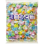 川口製菓　ミニのど飴　１ｋｇ　１袋