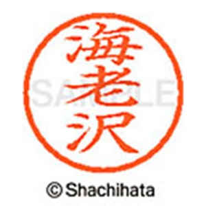 シヤチハタ　ネーム６　既製品　海老沢　ＸＬ－６　０４４３　エビサワ　１個2