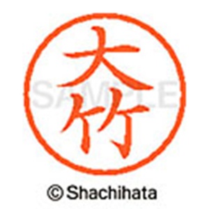 シヤチハタ　ネーム６　既製品　大竹　ＸＬ－６　０４９６　オオタケ　１個2