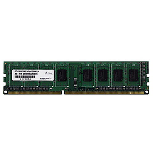 【クリックで詳細表示】アドテック DDR3 1333MHz PC3-10600 240Pin Unbuffered DIMM 2GB ADS10600D-2G 1枚 ADS10600D-2G