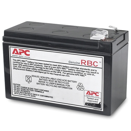 ＡＰＣ（シュナイダーエレクトリック）　ＵＰＳ交換用バッテリキット　ＢＲ４００Ｇ・５５０Ｇ・４００Ｓ・５５０Ｓ・ＢＥ５５０Ｇ・５５０Ｍ１用　ＡＰＣＲＢＣ１２２Ｊ　１個1