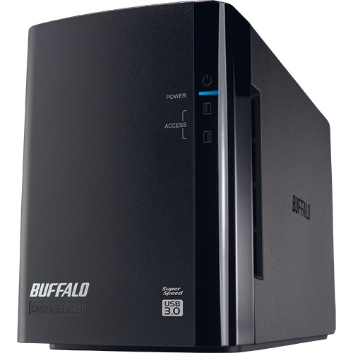 バッファロー　ドライブステーション　ミラーリング機能搭載　外付けＨＤＤ　ＵＳＢ３.０用　２ドライブ　６ＴＢ　ＨＤ－ＷＬ６ＴＵ３／Ｒ１Ｊ　１台1