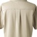 住商モンブラン　半袖ニットシャツ（男女兼用）　ベージュ／ブラウン　Ｌサイズ　３２－５０１７－Ｌ　１着2