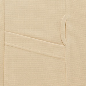 アイトス　バックサイドポケット付半袖ポロシャツ（男性用）　二重編みニット　ベージュ　４Ｌサイズ　ＡＺ－７６６３－００２－４Ｌ　１着2