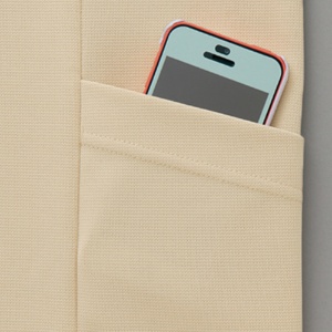 アイトス　バックサイドポケット付半袖ポロシャツ（男性用）　二重編みニット　ピンク　３Ｌサイズ　ＡＺ－７６６３－１６０－３Ｌ　１着3