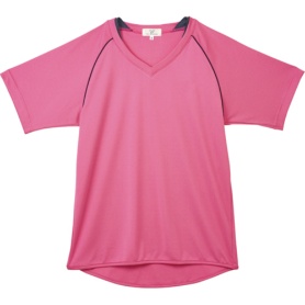 トンボ　入浴介助用シャツ　アマンドピンク　Ｓサイズ　ＣＲ１８１－１４－Ｓ　１着