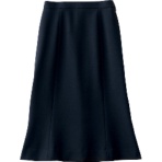 アンジョア　マーメイドスカート　ファインカルゼ　紺　５６４６２－１