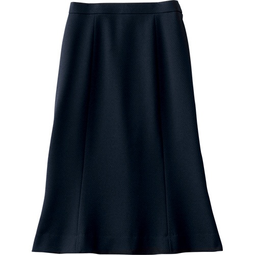 アンジョア　マーメイドスカート　ファインカルゼ　紺　１５号　５６４６２－１－１５　１着1