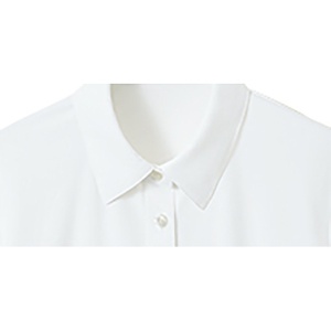 チクマ　半袖シャツ　ハイゲージ・フルダルトリコット　白　５号　ＡＲ１６２９－１－５　１着3