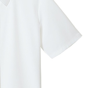 チクマ　半袖シャツ　ハイゲージ・フルダルトリコット　白　５号　ＡＲ１６２９－１－５　１着4