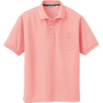 アイトス　メンズ半袖ポロシャツ　コンフォートセンサー　ピンク　ＡＺ－ＣＬ１０００－０２５