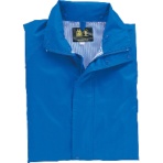 クロダルマ　レインコート・パンツ　ＰＶＣ樹脂コーティング　ブルー　４Ｌサイズ　４７４０１－１０－４Ｌ　１着