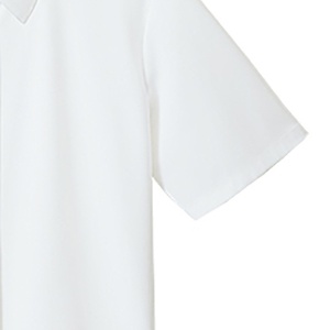 チクマ　半袖シャツ　ハイゲージ・フルダルトリコット　サックス　１１号　ＡＲ１６２９－２－１１　１着4