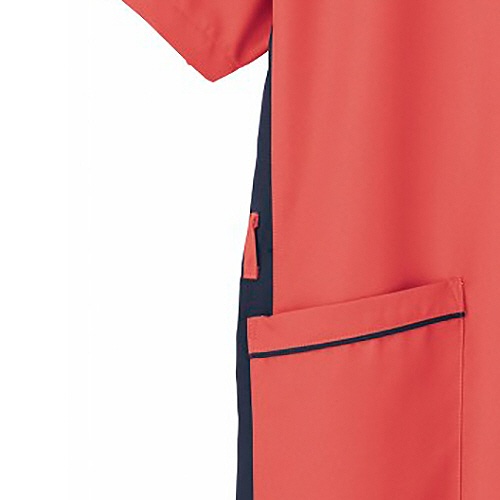 自重堂　男女兼用スクラブ　ツイル　コーラルピンク　ＳＳサイズ　ＷＨ１１６８５－０６３－ＳＳ　１着5
