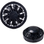 アイトス ワンタッチファン FAN2200B ブラック AZ-865930-010 1箱(2個)