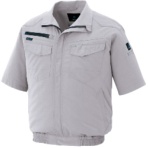 アイトス　半袖ブルゾン　空調服対応（男女兼用）　軽量ストレッチドビー　ＡＺ－２９９８
