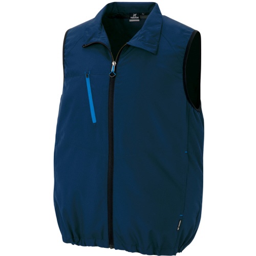 アイトス　ＴＵＬＴＥＸ（タルテックス）　ベスト　空調服対応（男女兼用）　２１０Ｔマイクロタフタ　ネイビー　ＳＳ　ＡＺ－５０１９６－００８－ＳＳ　１着1