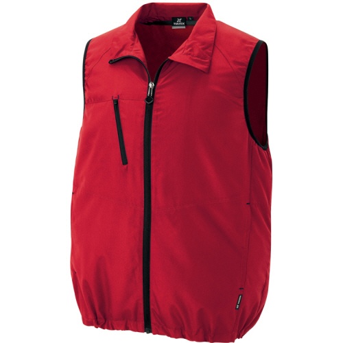 アイトス　ＴＵＬＴＥＸ（タルテックス）　ベスト　空調服対応（男女兼用）　２１０Ｔマイクロタフタ　レッド　ＳＳ　ＡＺ－５０１９６－００９－ＳＳ　１着1