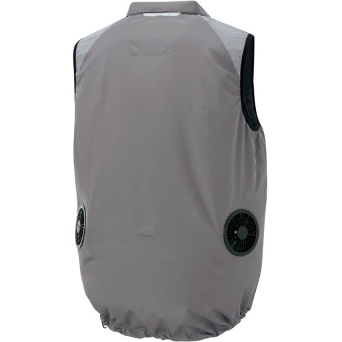 アイトス　ＴＵＬＴＥＸ（タルテックス）　ベスト　空調服対応（男女兼用）　２４０Ｔマイクロタフタ　モクチャコール　ＳＳ　ＡＺ－５０１９７－１１４－ＳＳ　１着2