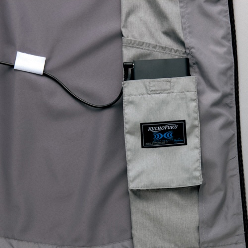 アイトス　ＴＵＬＴＥＸ（タルテックス）　ベスト　空調服対応（男女兼用）　２４０Ｔマイクロタフタ　モクチャコール　ＳＳ　ＡＺ－５０１９７－１１４－ＳＳ　１着7
