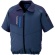 アイトス　ＴＵＬＴＥＸ（タルテックス）　半袖ジャケット　空調服対応（男女兼用）　２４０Ｔマイクロタフタ　モクネイビー　ＳＳ　ＡＺ－５０１９８－１０８－ＳＳ　１着1