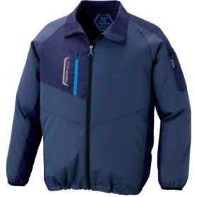 アイトス　ＴＵＬＴＥＸ（タルテックス）　長袖ジャケット　空調服対応（男女兼用）　２４０Ｔマイクロタフタ　モクネイビー　３Ｌ　ＡＺ－５０１９９－１０８－３Ｌ　１着