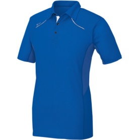 アイトス　ＴＵＬＴＥＸ（タルテックス）　半袖ポロシャツ（男女兼用）　ＷＩＮＣＯＯＬ　ブルー　Ｍ　ＡＺ－５５１０３３－００６－Ｍ　１着