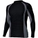 アイトス　ＴＵＬＴＥＸ（タルテックス）　コンプレスフィット長袖シャツ　ＷＩＮＣＯＯＬ　ブラック　Ｍ　ＡＺ－５５１０３４－０１０－Ｍ　１着1