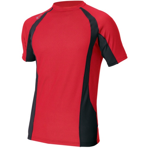 アイトス　ＴＵＬＴＥＸ（タルテックス）　コンプレスフィット半袖シャツ　ＷＩＮＣＯＯＬ　レッド　５Ｌ　ＡＺ－５５１０３５－００９－５Ｌ　１着1