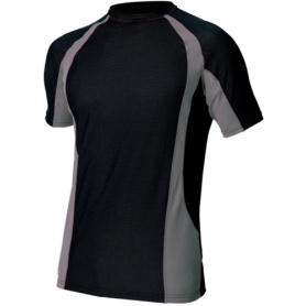 アイトス　ＴＵＬＴＥＸ（タルテックス）　コンプレスフィット半袖シャツ　ＷＩＮＣＯＯＬ　ブラック　Ｍ　ＡＺ－５５１０３５－０１０－Ｍ　１着