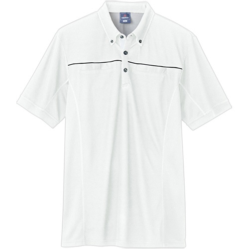 アイトス　ＴＵＬＴＥＸ（タルテックス）　半袖ポロシャツ（男女兼用）　ＷＩＮＣＯＯＬ　ホワイト　ＳＳ　ＡＺ－５５１０４４－００１－ＳＳ　１着1