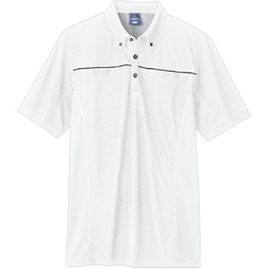 アイトス　ＴＵＬＴＥＸ（タルテックス）　半袖ポロシャツ（男女兼用）　ＷＩＮＣＯＯＬ　ホワイト　Ｌ　ＡＺ－５５１０４４－００１－Ｌ　１着1