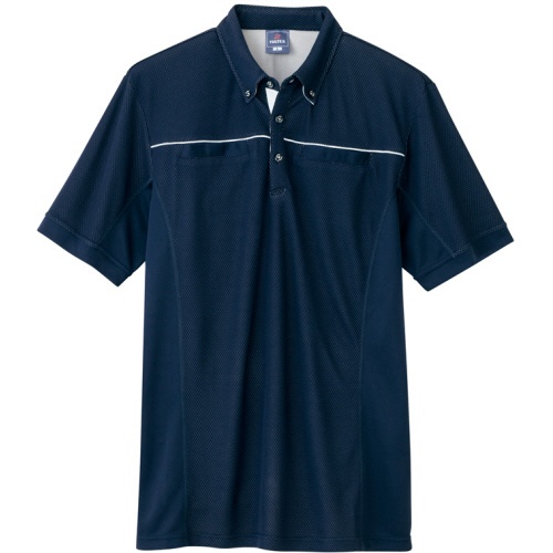 アイトス　ＴＵＬＴＥＸ（タルテックス）　半袖ポロシャツ（男女兼用）　ＷＩＮＣＯＯＬ　ネイビー　ＳＳ　ＡＺ－５５１０４４－００８－ＳＳ　１着1