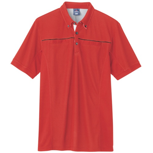 アイトス　ＴＵＬＴＥＸ（タルテックス）　半袖ポロシャツ（男女兼用）　ＷＩＮＣＯＯＬ　レッド　Ｍ　ＡＺ－５５１０４４－００９－Ｍ　１着1