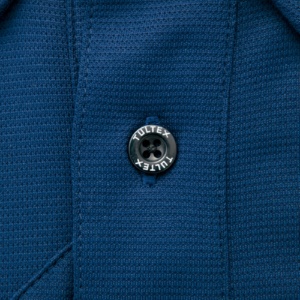アイトス　ＴＵＬＴＥＸ（タルテックス）　半袖ボタンダウンポロシャツ（男女兼用）　冷感プリント　二重編み裏プリントニット　ホワイト　ＳＳ　ＡＺ－５５１０４６－００１－ＳＳ　１着5