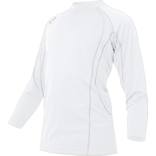 アイトス　ＴＵＬＴＥＸ（タルテックス）　長袖Ｔシャツ（男女兼用）　冷感プリント　二重編み裏プリントニット　ホワイト　４Ｌ　ＡＺ－５５１０４８－００１－４Ｌ　１着1
