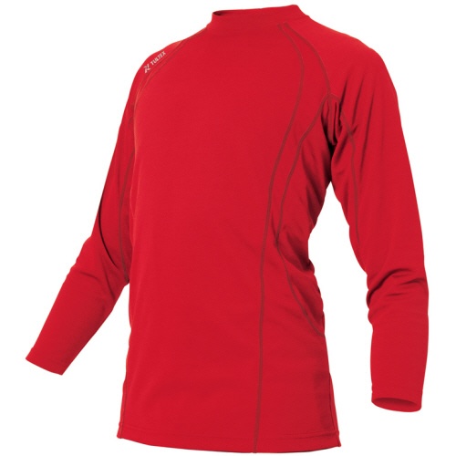 アイトス　ＴＵＬＴＥＸ（タルテックス）　長袖Ｔシャツ（男女兼用）　冷感プリント　二重編み裏プリントニット　レッド　ＳＳ　ＡＺ－５５１０４８－００９－ＳＳ　１着1