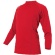 アイトス　ＴＵＬＴＥＸ（タルテックス）　長袖Ｔシャツ（男女兼用）　冷感プリント　二重編み裏プリントニット　レッド　６Ｌ　ＡＺ－５５１０４８－００９－６Ｌ　１着1