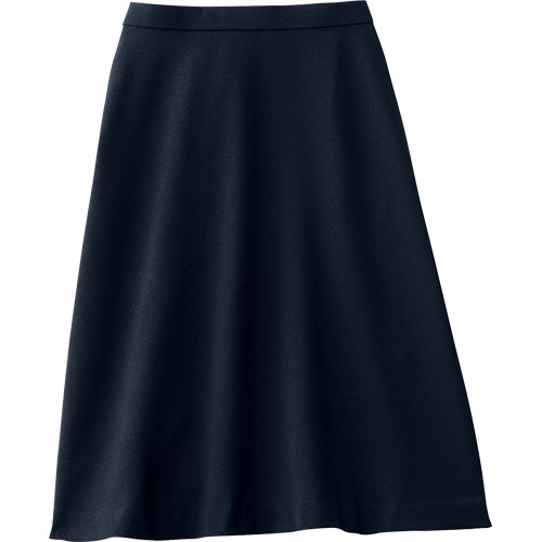 アンジョア　フレアースカート　ファインカルゼ　紺　９号　５６４６３－１－９　１着1