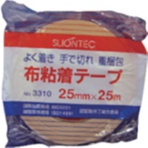 スリオンテック　布粘着テープ２５ｍｍ　３３１０００－ＤＢ－００－２５Ｘ２５　１巻