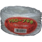 ユタカメイク 荷造り紐 PSロープ平巻 5mm×30m M-166 1個