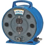 ハタヤリミテッド リーラー 単相100V 5m 手動巻 ブルー RL-5-B 1台