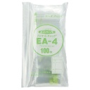 セイニチ　ユニパック　バイオ　チャック付　ヨコ５０×タテ７０×厚み０．０４ｍｍ　ＥＡ－４　１パック（１００枚）