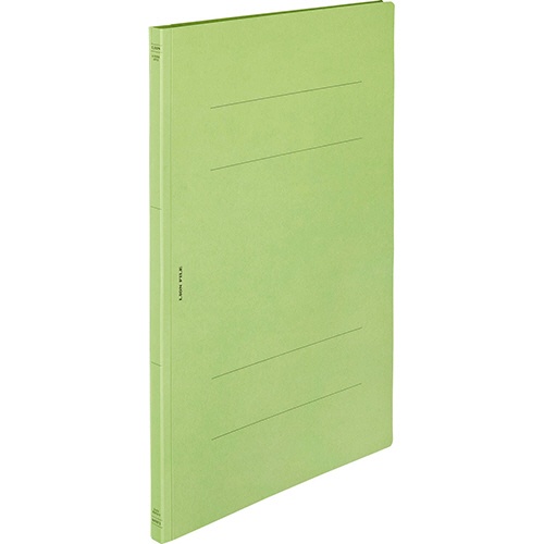 ライオン事務器　フラットファイル（環境）　樹脂押え具　Ａ３タテ　１５０枚収容　背幅１８ｍｍ　緑　Ａ－５９９ＫＡ３Ｓ　１冊1
