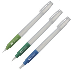 トンボ鉛筆　水筆　ＷＡＴＥＲ　ＢＲＵＳＨ　アソート３本パック　ＧＰＤ－３５１　１パック