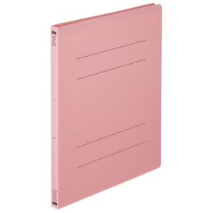 ＴＡＮＯＳＥＥ　フラットファイル（再生ＰＰ）　Ａ４タテ　セミワイド　１５０枚収容　背幅１８ｍｍ　ピンク　１パック（５冊）1