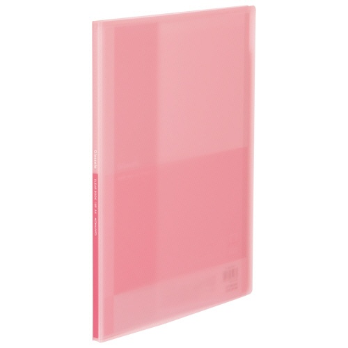 コクヨ　クリヤーブック（Ｇｌａｓｓｅｌｅ）　固定式　Ａ４タテ　１０ポケット　背幅１１ｍｍ　ライトピンク　ラ－ＧＬ１０ＬＰ　１冊1