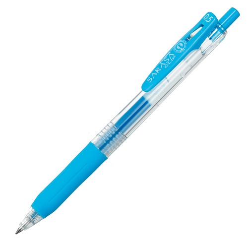 ゼブラ　ジェルボールペン　サラサクリップ　０．５ｍｍ　ライトブルー　ＪＪ１５－ＬＢ　１本1