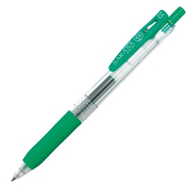ゼブラ　ジェルボールペン　サラサクリップ　０．５ｍｍ　緑　ＪＪ１５－Ｇ　１本